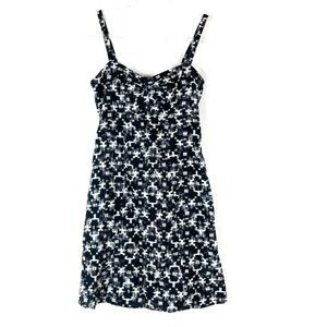 Patagonia | Summertime Dress Hemp Odalisque Blue Black Mini Dress XS